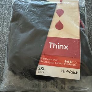 Thinx comfort stretch hi waist brief women’s underwear.